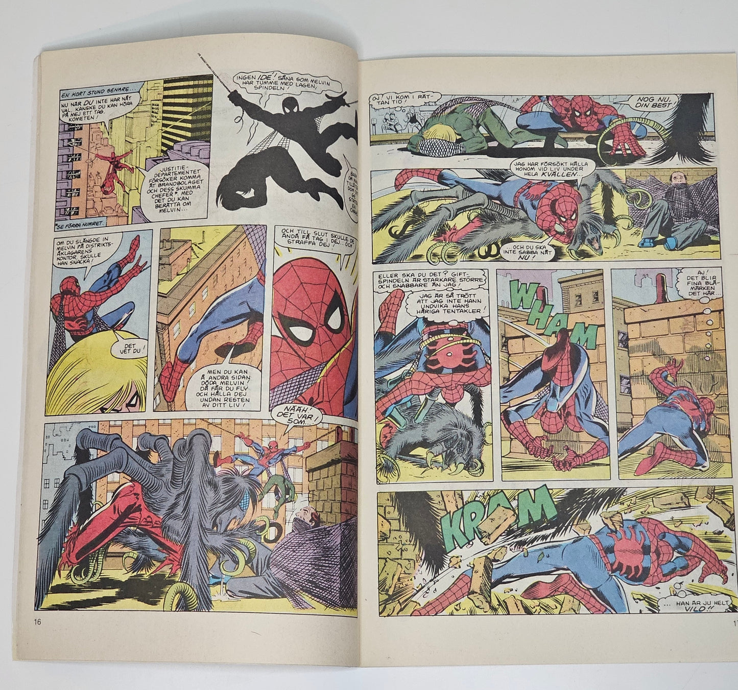 Spindelmannen Nr 8 1985 #FN#