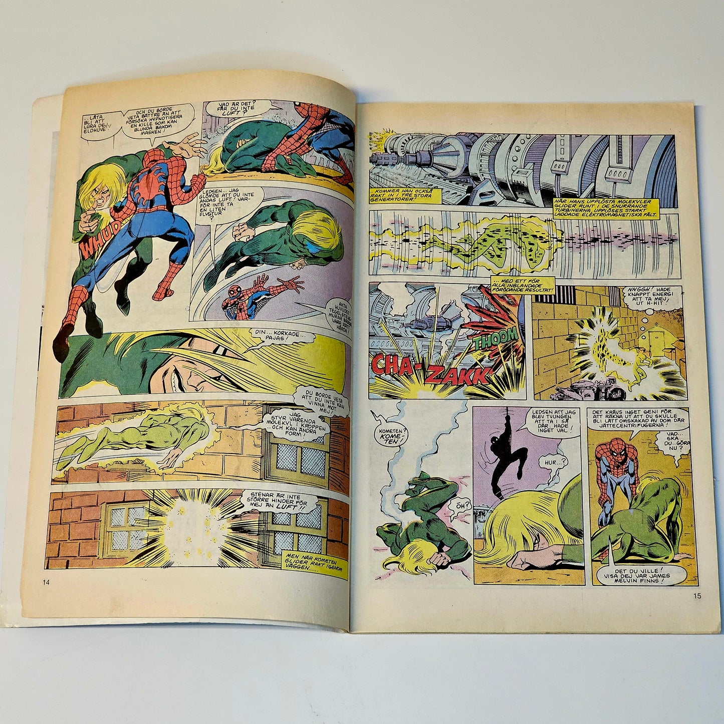 Spindelmannen Nr 8 1985 #VG#