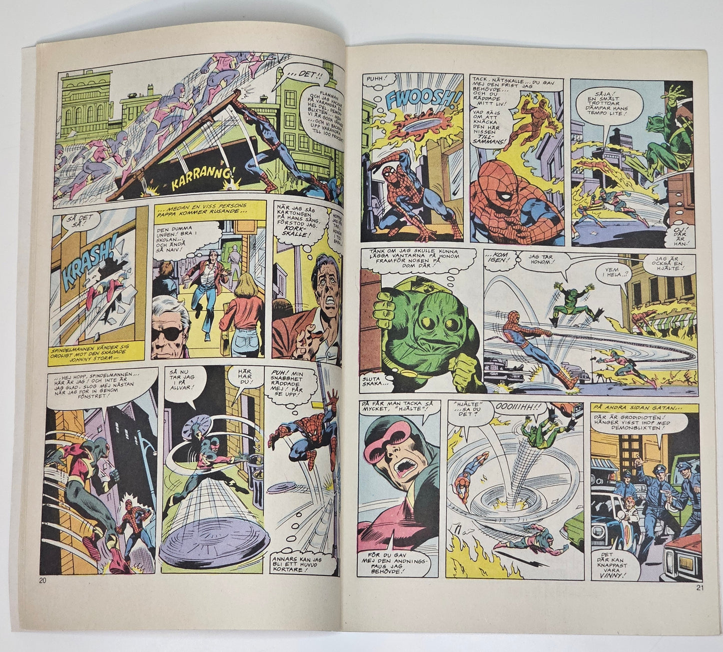 Spindelmannen Nr 9 1985 #VF#