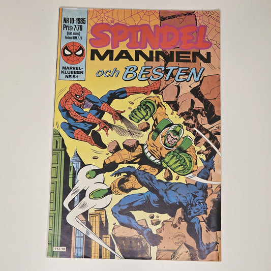 Spindelmannen Nr 10 1985 #VF#