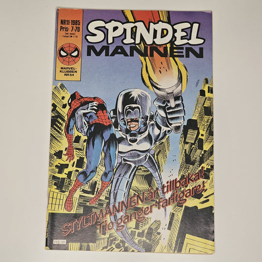 Spindelmannen Nr 11 1985 #VF#