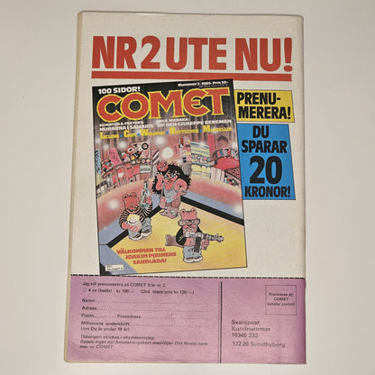 Spindelmannen Nr 11 1985 #VF#