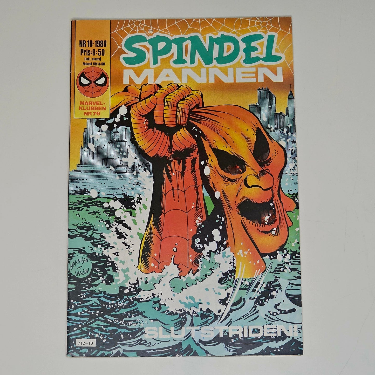 Spindelmannen Nr 10 1986 #FN#
