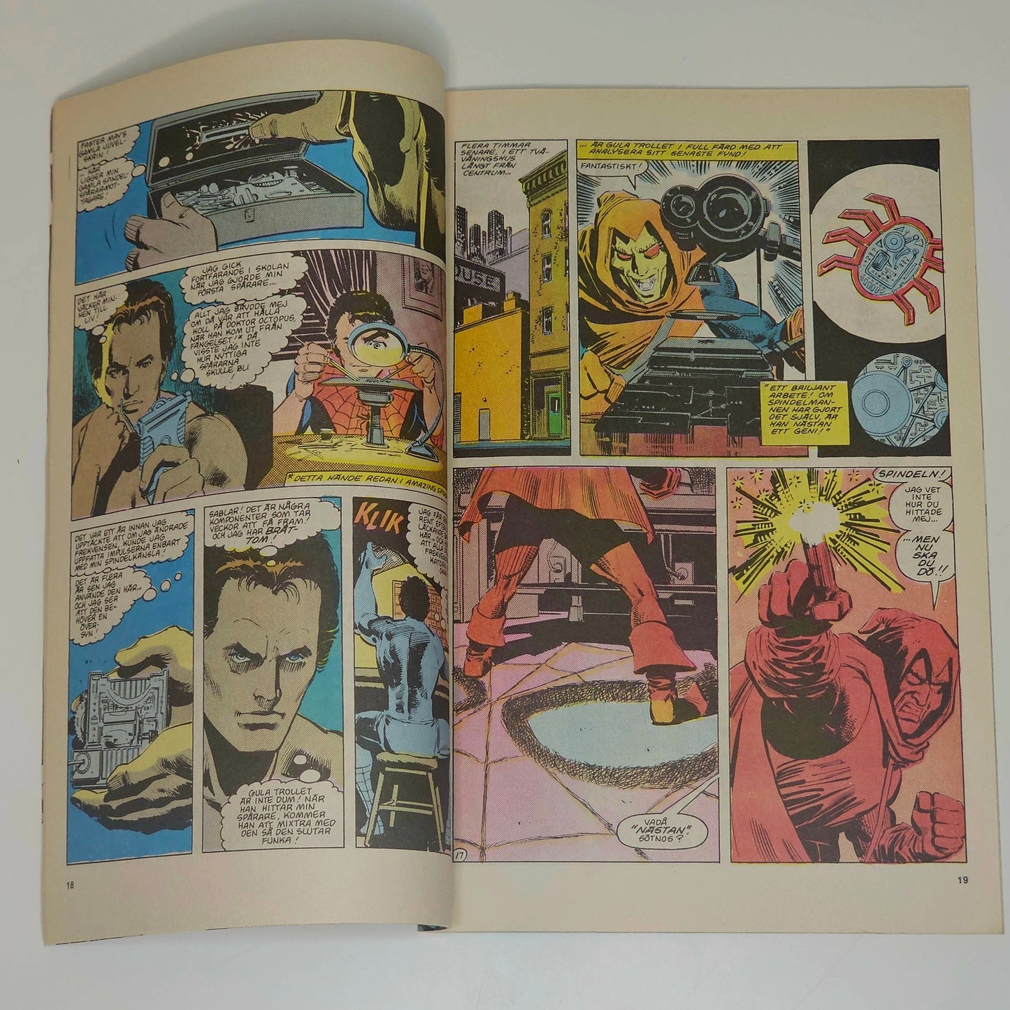 Spindelmannen Nr 10 1986 #FN#