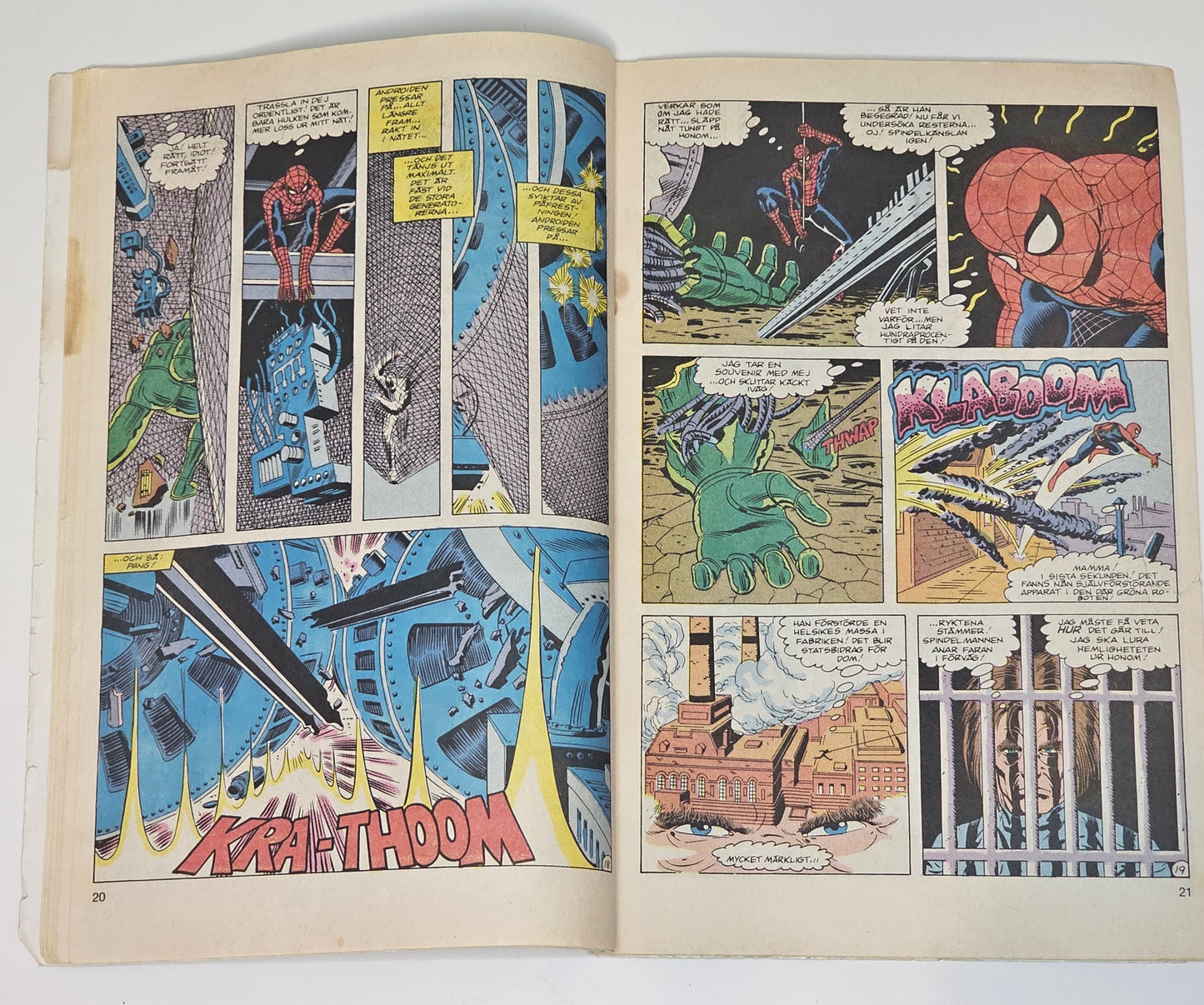 Spindelmannen Nr 5 1986 #FR#