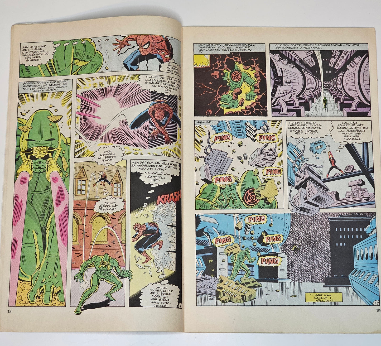 Spindelmannen Nr 5 1986 #VG#