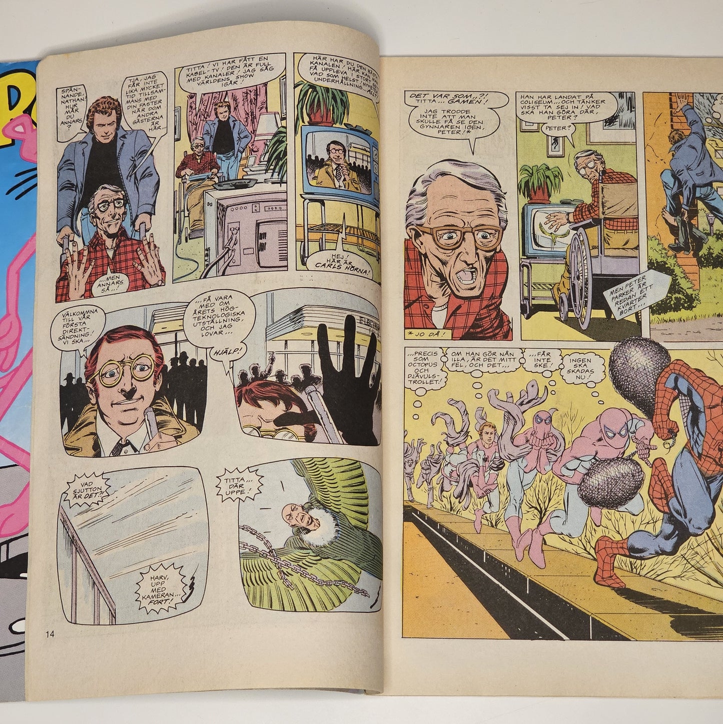 Spindelmannen Nr 4 1986 #VG#