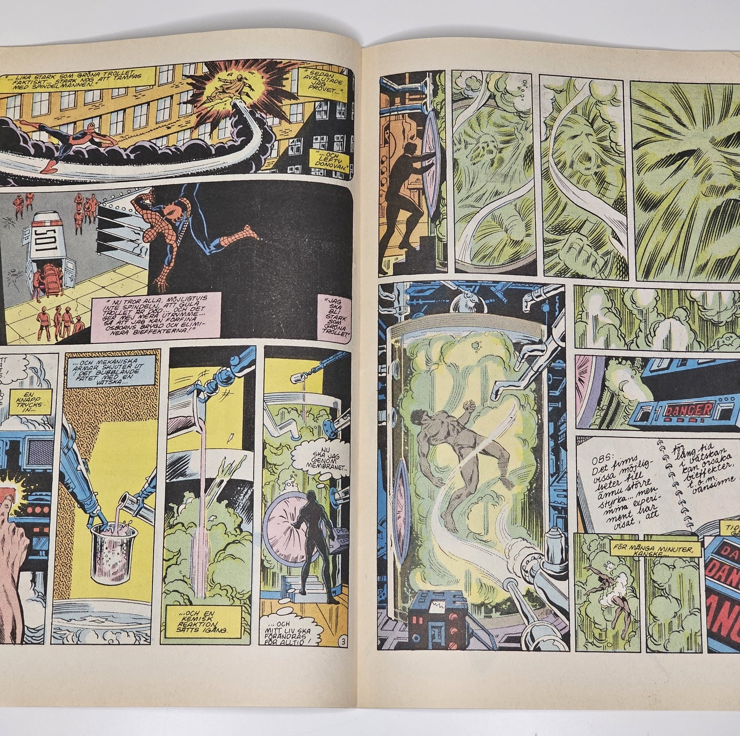 Spindelmannen Nr 7 1986 #FN#