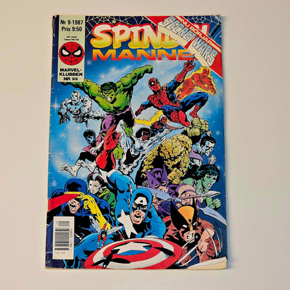 Spindelmannen Nr 9 1987 #VG#