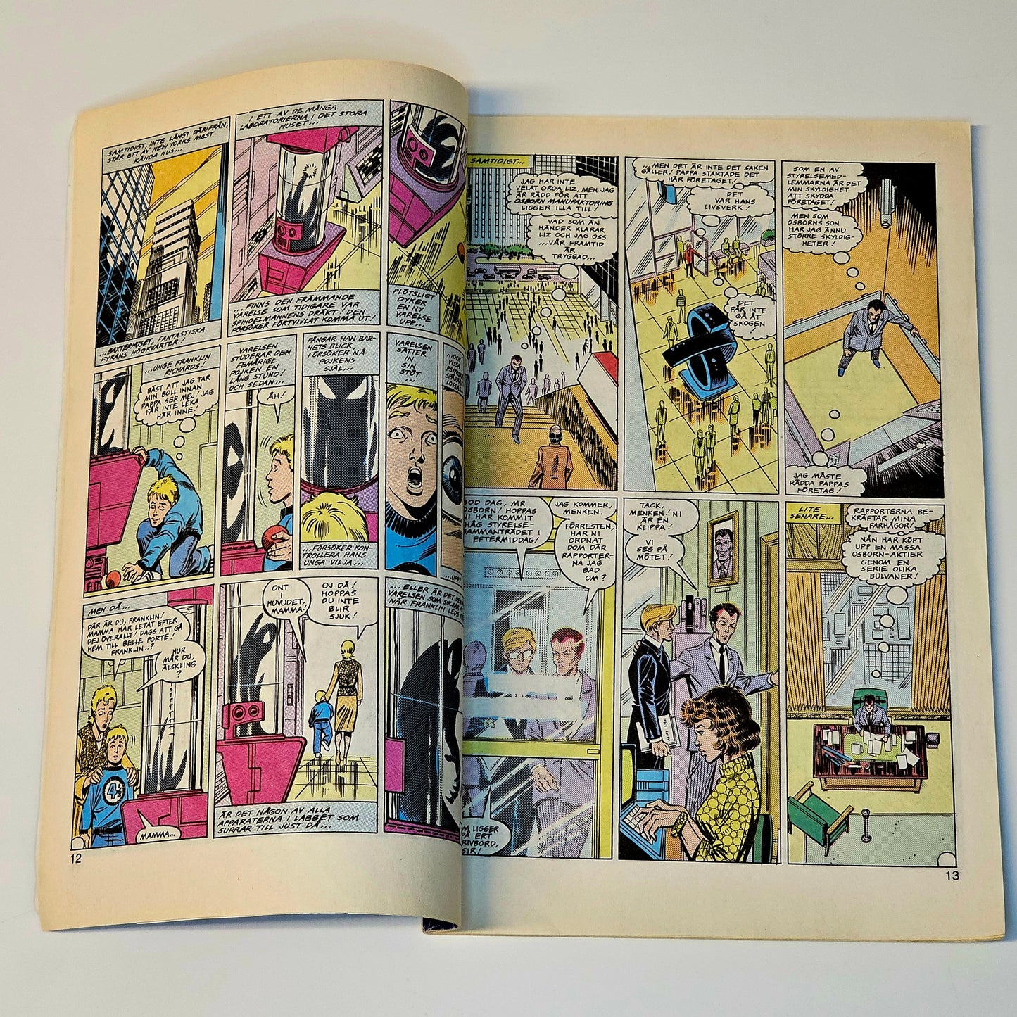 Spindelmannen Nr 9 1987 #VG#