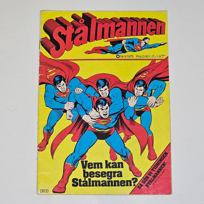 Stålmannen Nr 9 1975 #VG#
