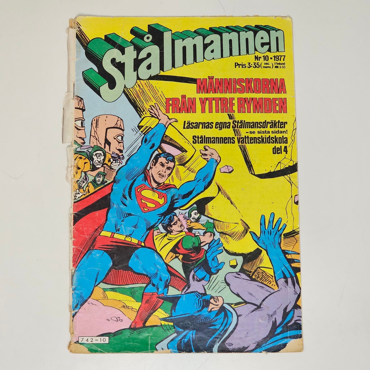 Stålmannen Nr 10 1977 #FR#