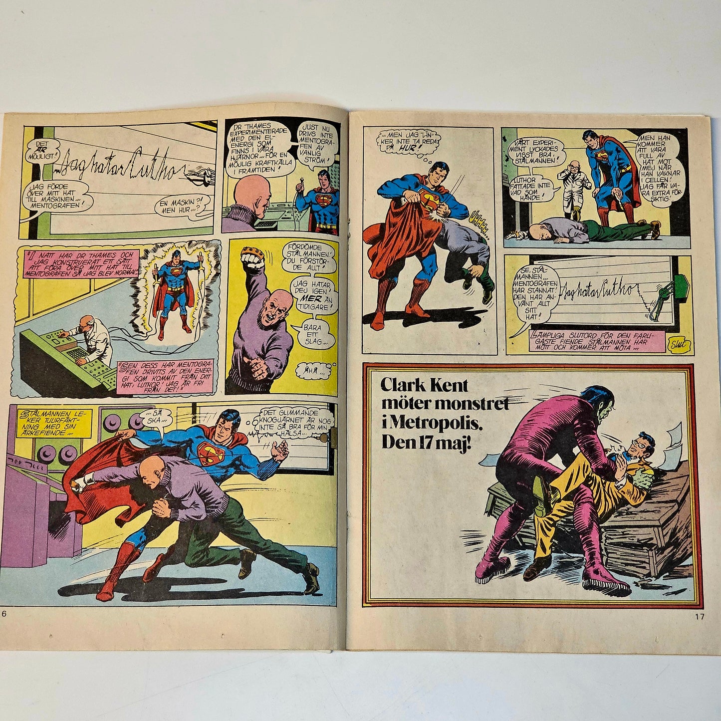 Stålmannen Nr 6 1977 #FR#