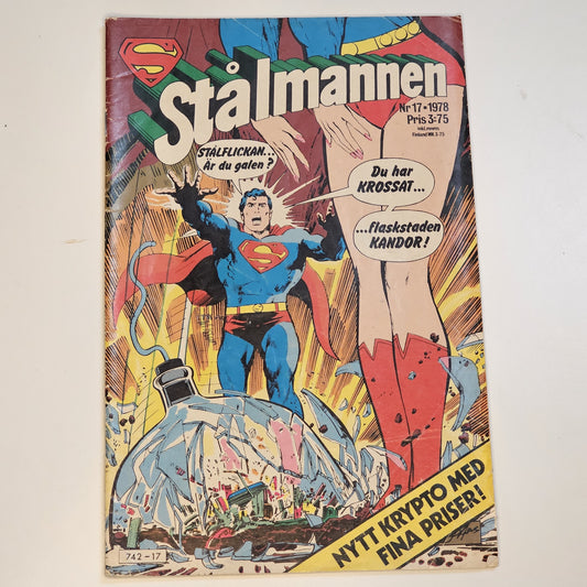 Stålmannen Nr 17 1978 #VG#