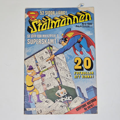 Stålmannen Nr 6 1980 #GD#