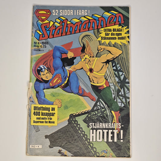 Stålmannen Nr 4 1980 #GD#