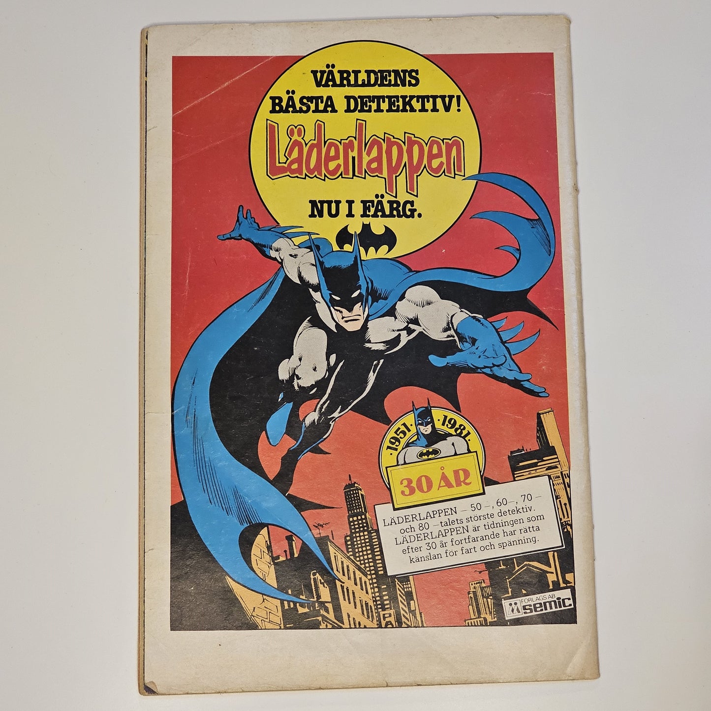 Stålmannen Nr 1 1981 #VG#