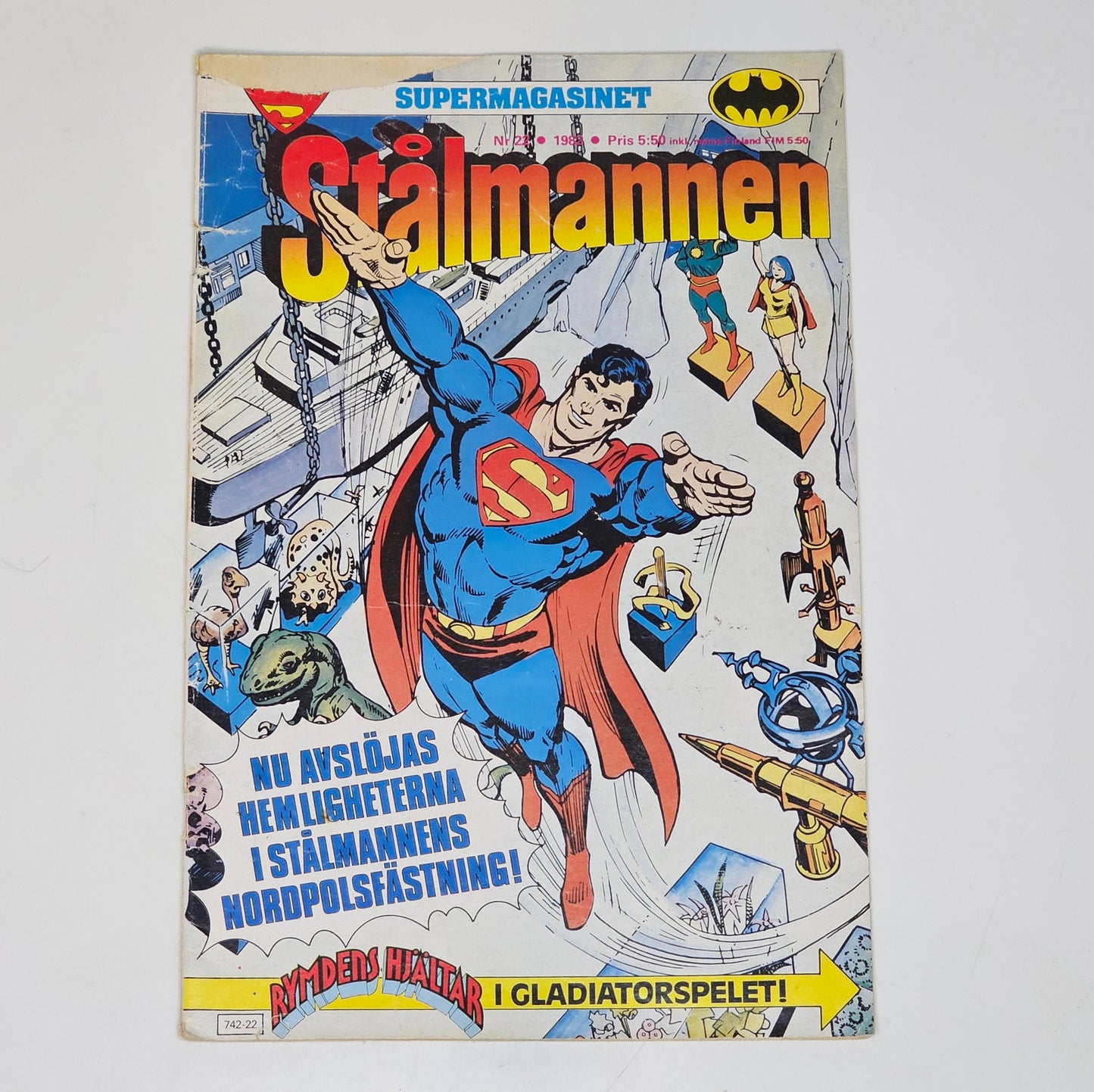 Stålmannen Nr 22 1982 #VG#