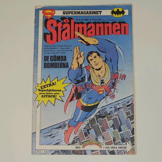 Stålmannen Nr 6 1982 #VG#