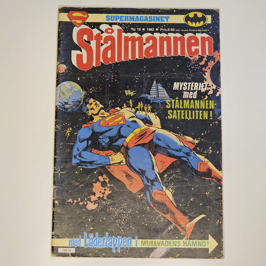Stålmannen Nr 15 1982 #VG#