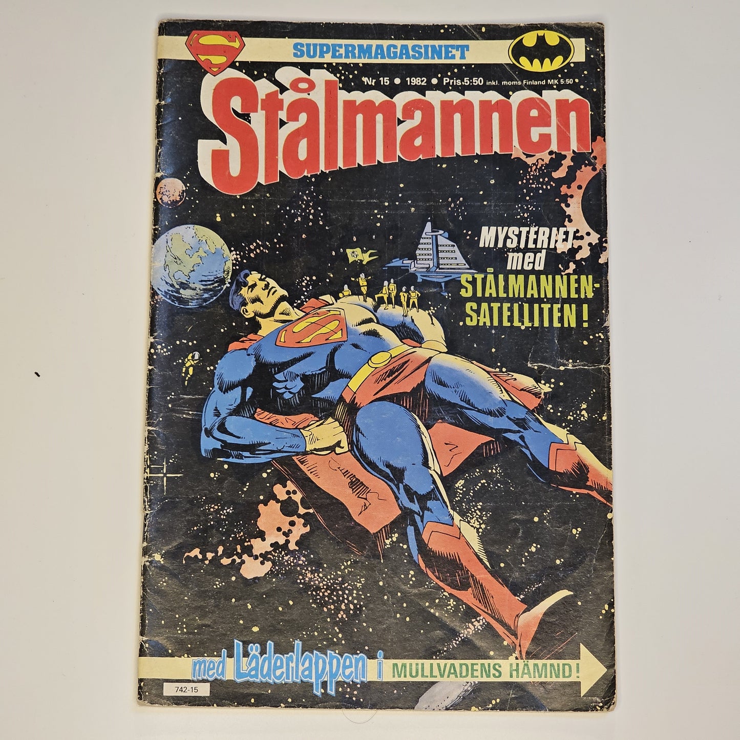 Stålmannen Nr 15 1982 #VG#