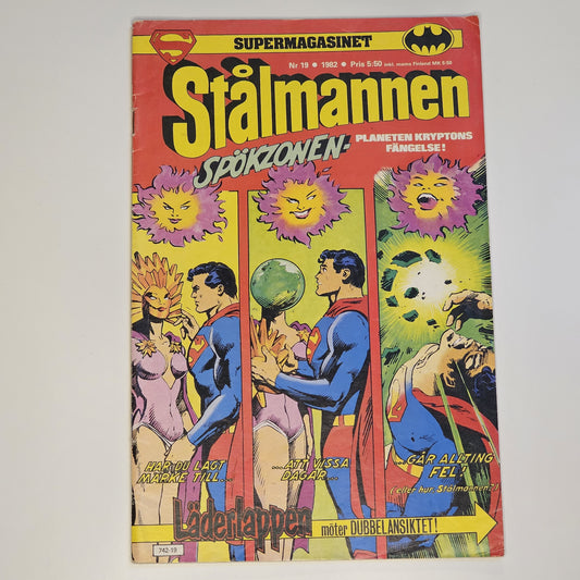 Stålmannen Nr 19 1982 #VG#