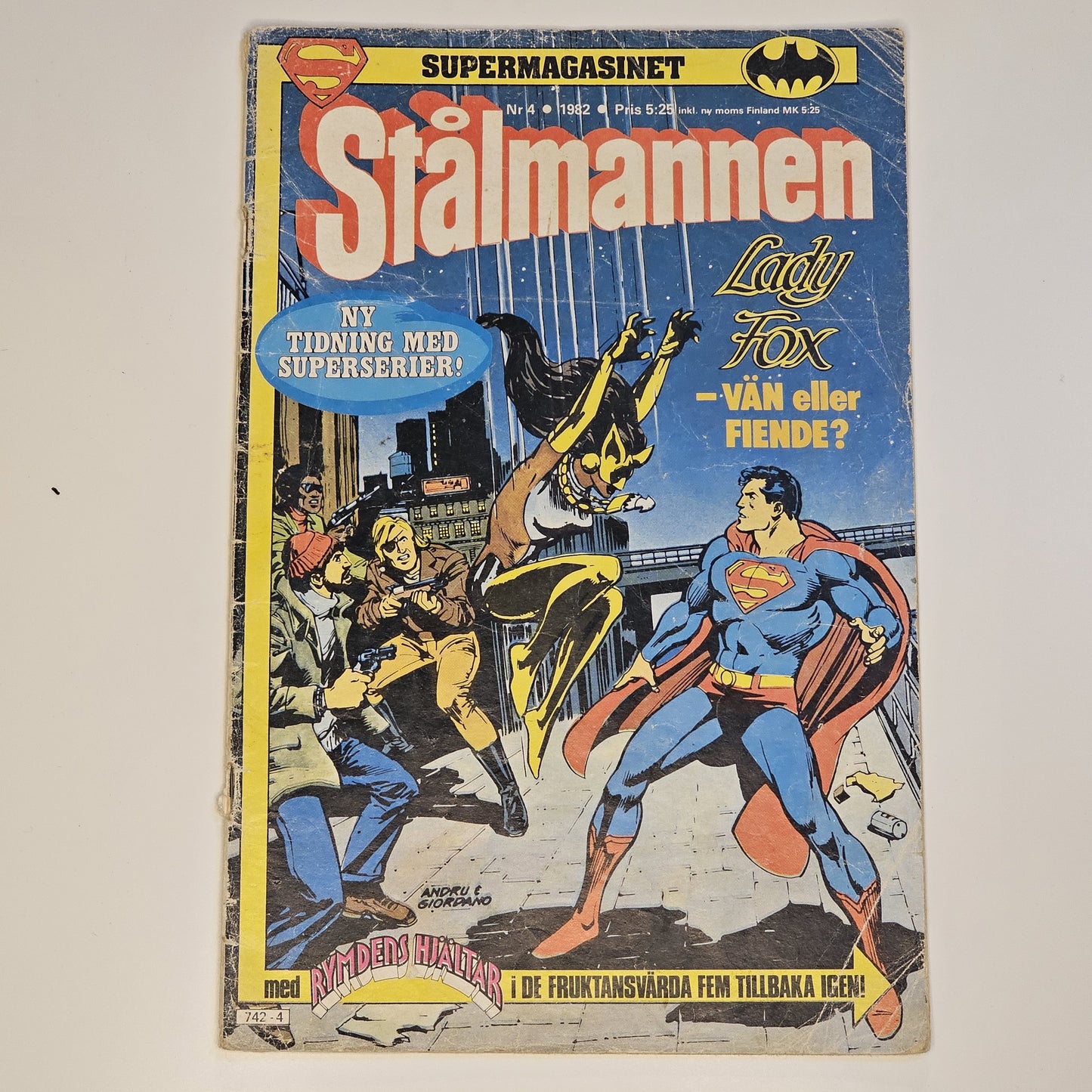 Stålmannen Nr 4 1982 #GD#