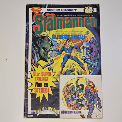 Stålmannen Nr 5 1982 #VG#