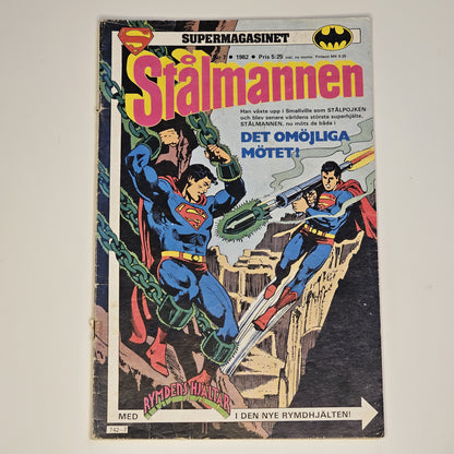 Stålmannen Nr 7 1982 #VG#