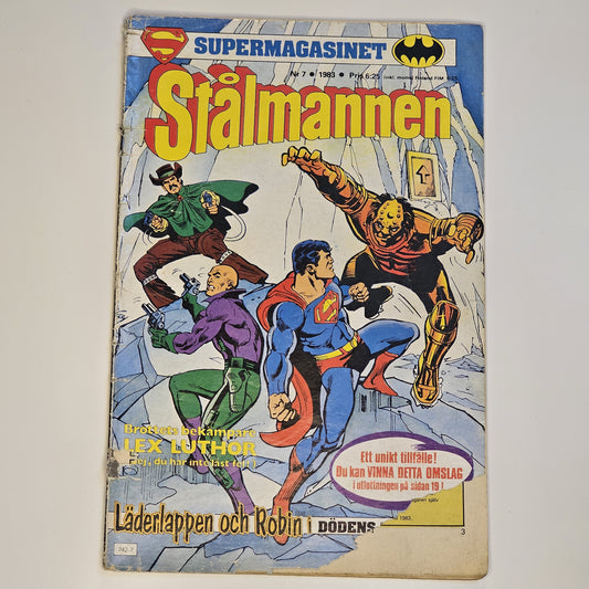 Stålmannen Nr 7 1983 #GD#
