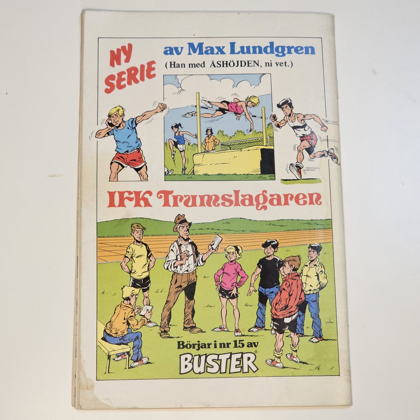 Stålmannen Nr 8 1983 #FN# + Miniaffisch