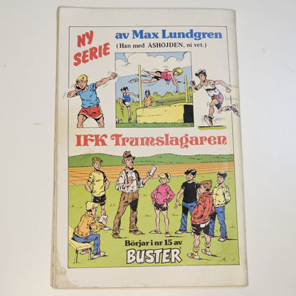 Stålmannen Nr 8 1983 #FN# + Miniaffisch