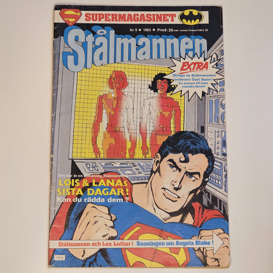 Stålmannen Nr 9 1983 #FN# + Bilaga