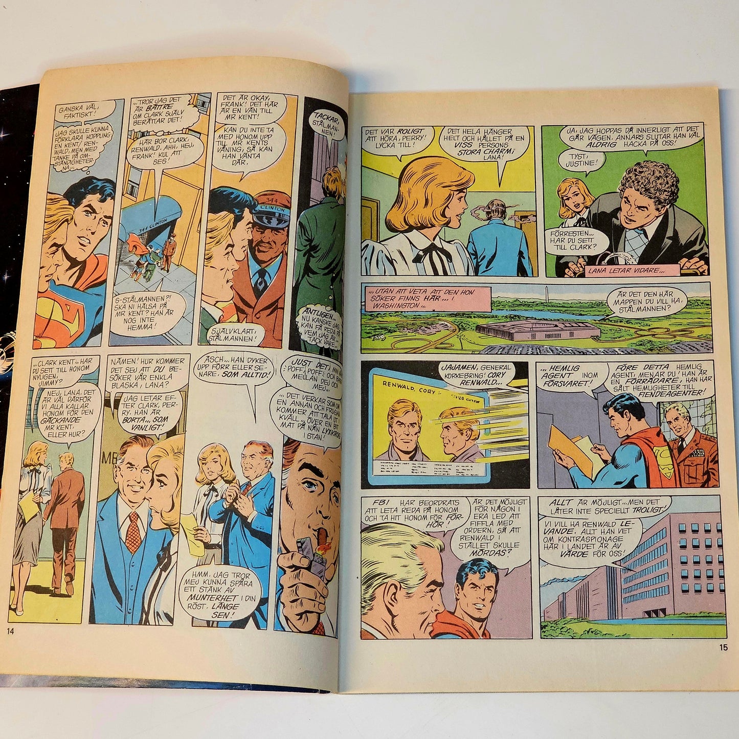 Stålmannen Nr 10 1984 #VG#