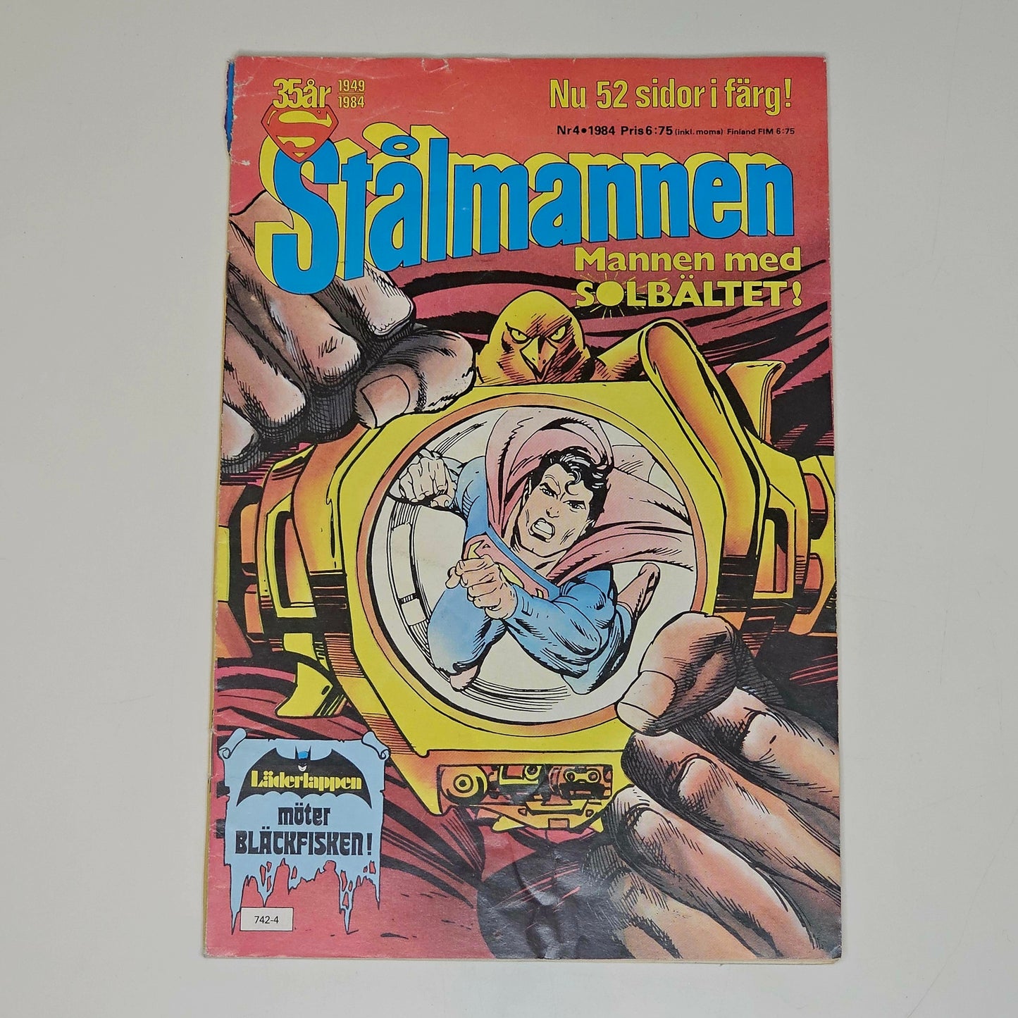 Stålmannen Nr 4 1984 #VG#
