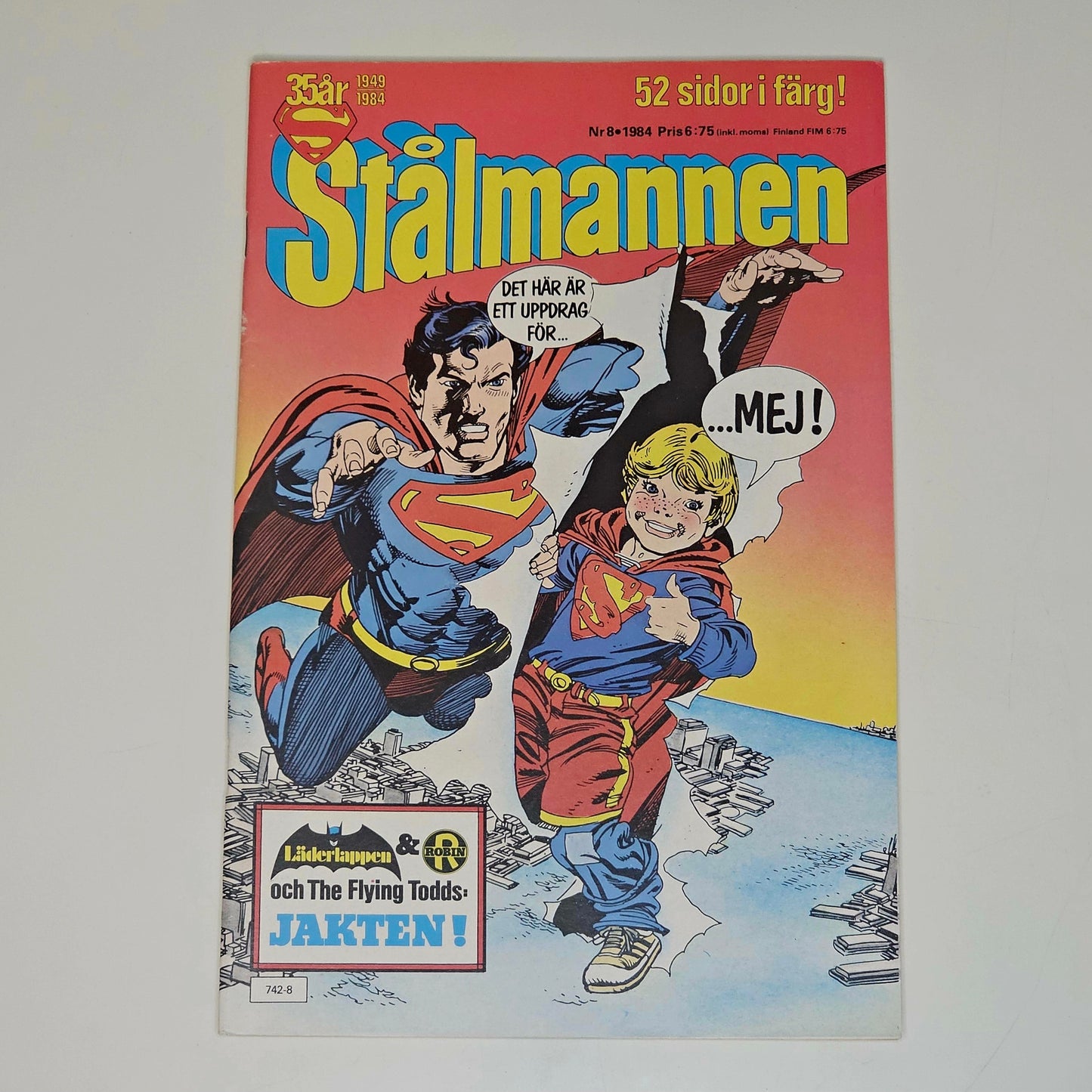 Stålmannen Nr 8 1984 #FN#