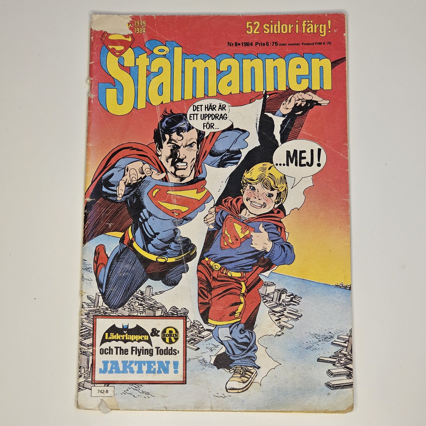 Stålmannen Nr 8 1984 #FR#