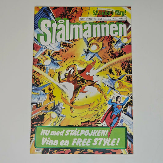 Stålmannen Nr 1 1985 #FN#