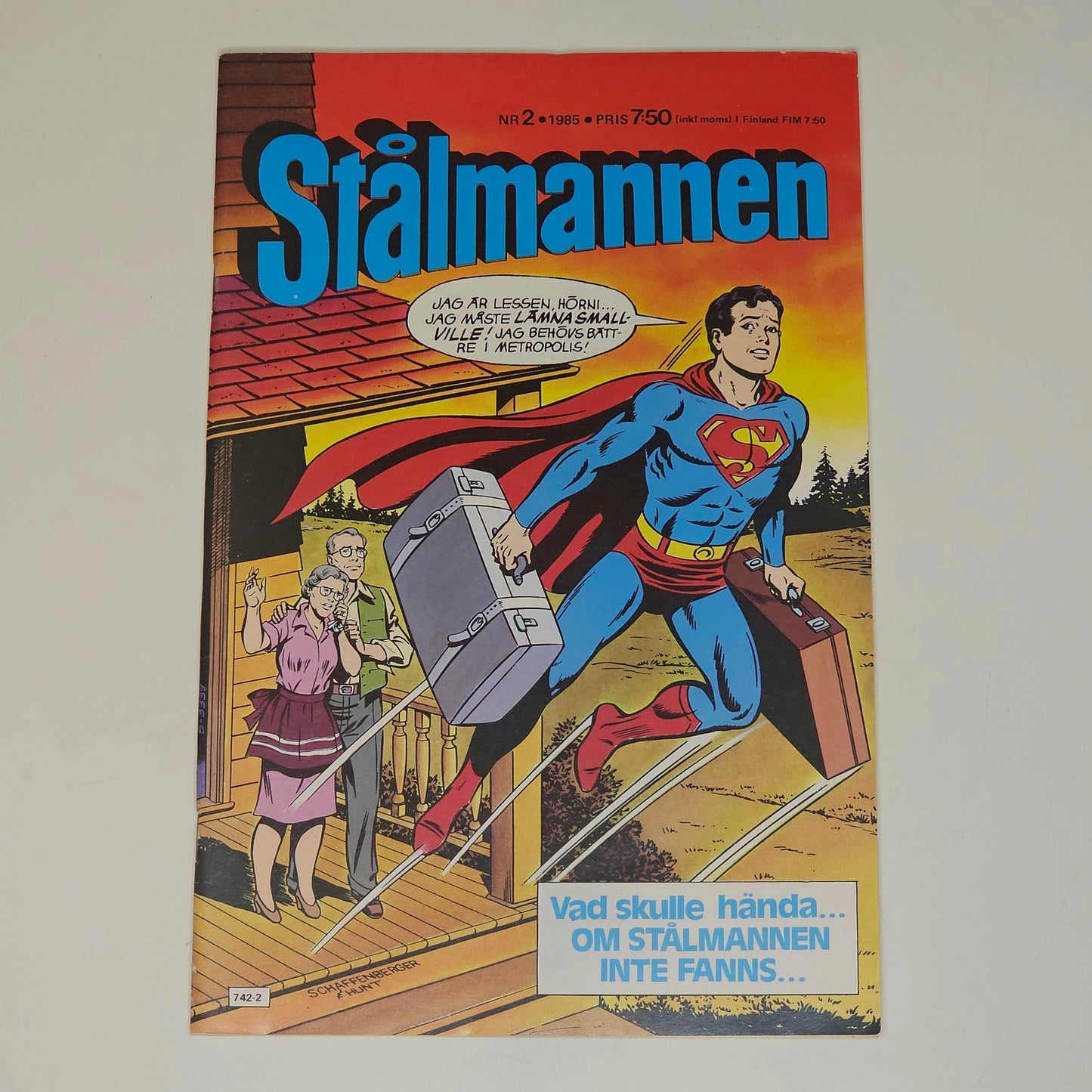 Stålmannen Nr 2 1985 #VF#