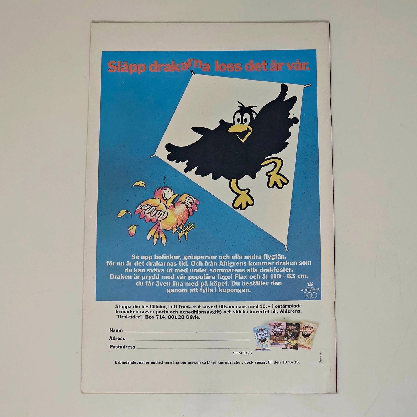 Stålmannen Nr 5 1985 #VF#