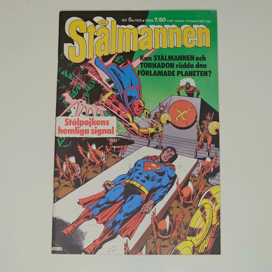 Stålmannen Nr 5 1985 #VF#