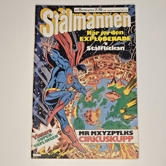 Stålmannen Nr 11 1985 #FN#