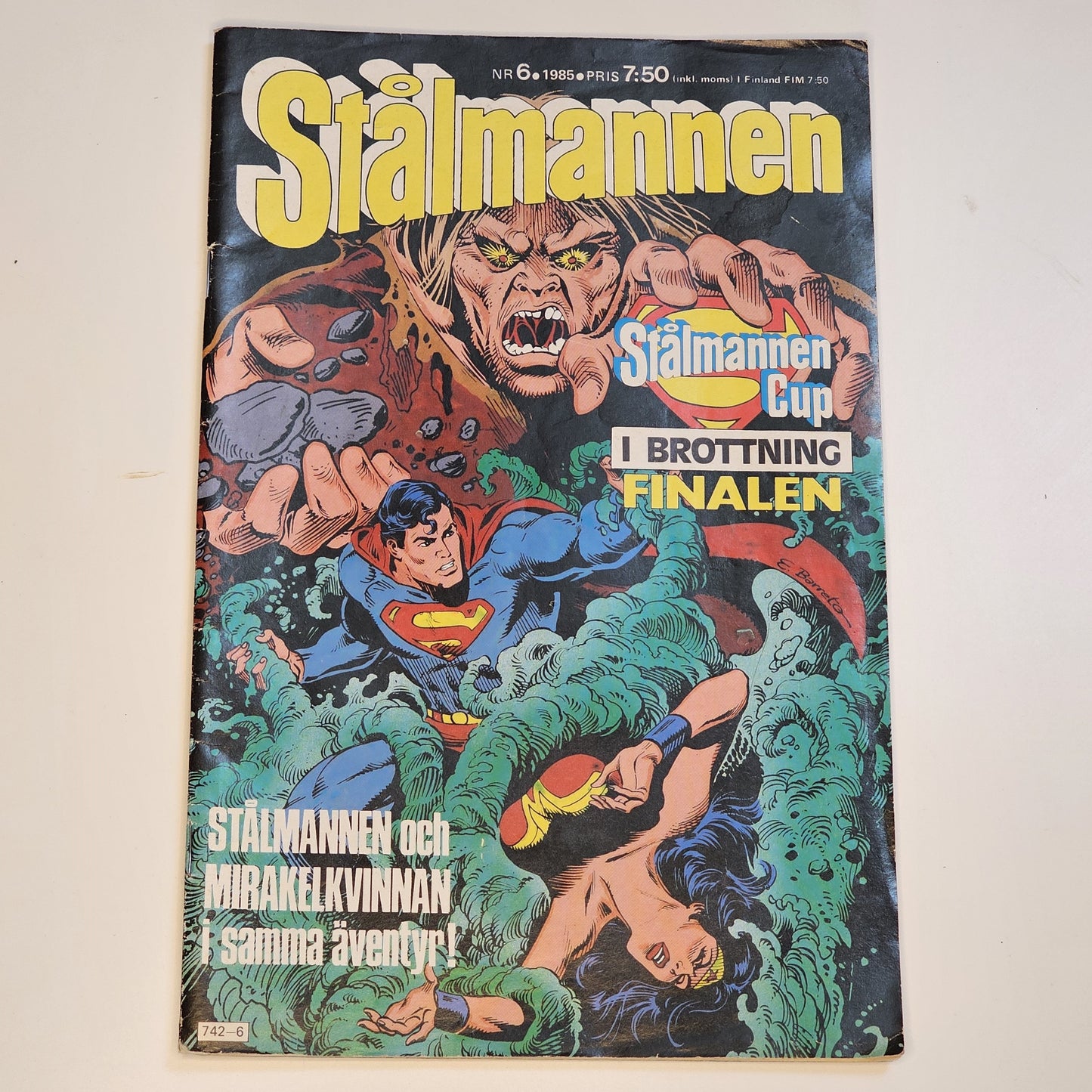 Stålmannen Nr 6 1985 #FR#