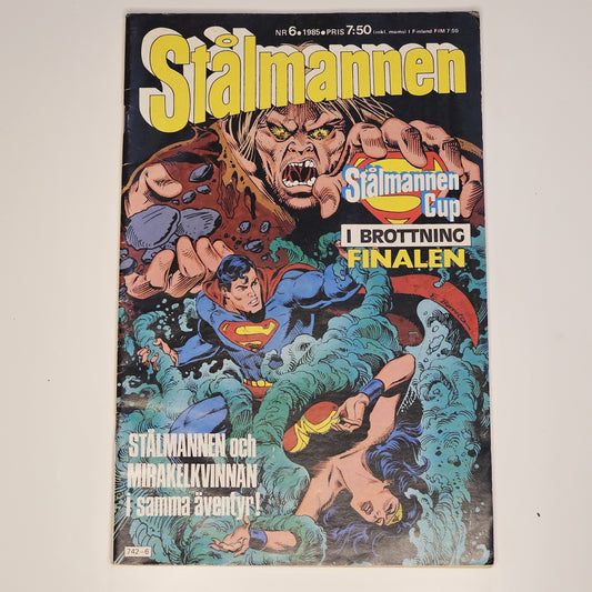 Stålmannen Nr 6 1985 #VG#