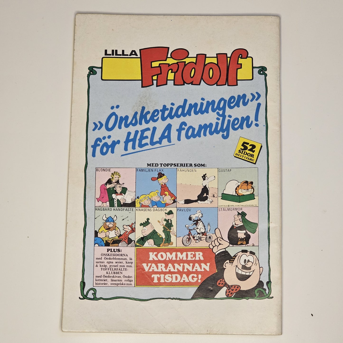 Stålmannen Nr 6 1985 #VG#