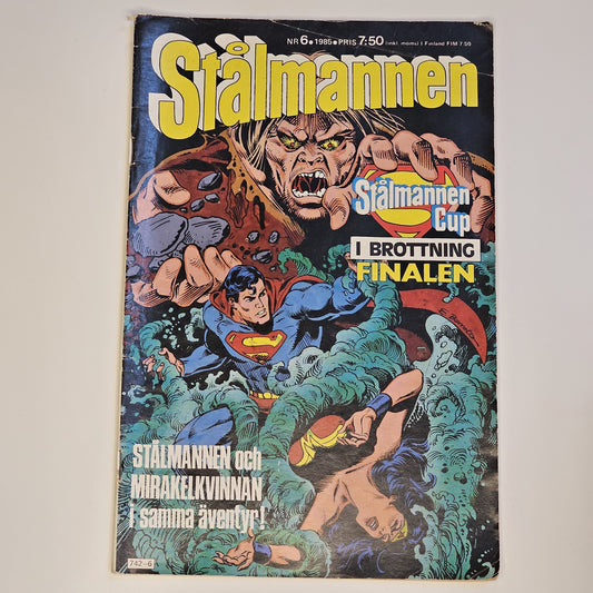 Stålmannen Nr 6 1985 #VG#