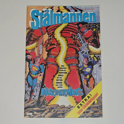 Stålmannen Nr 3 1986 #VF# + Poster