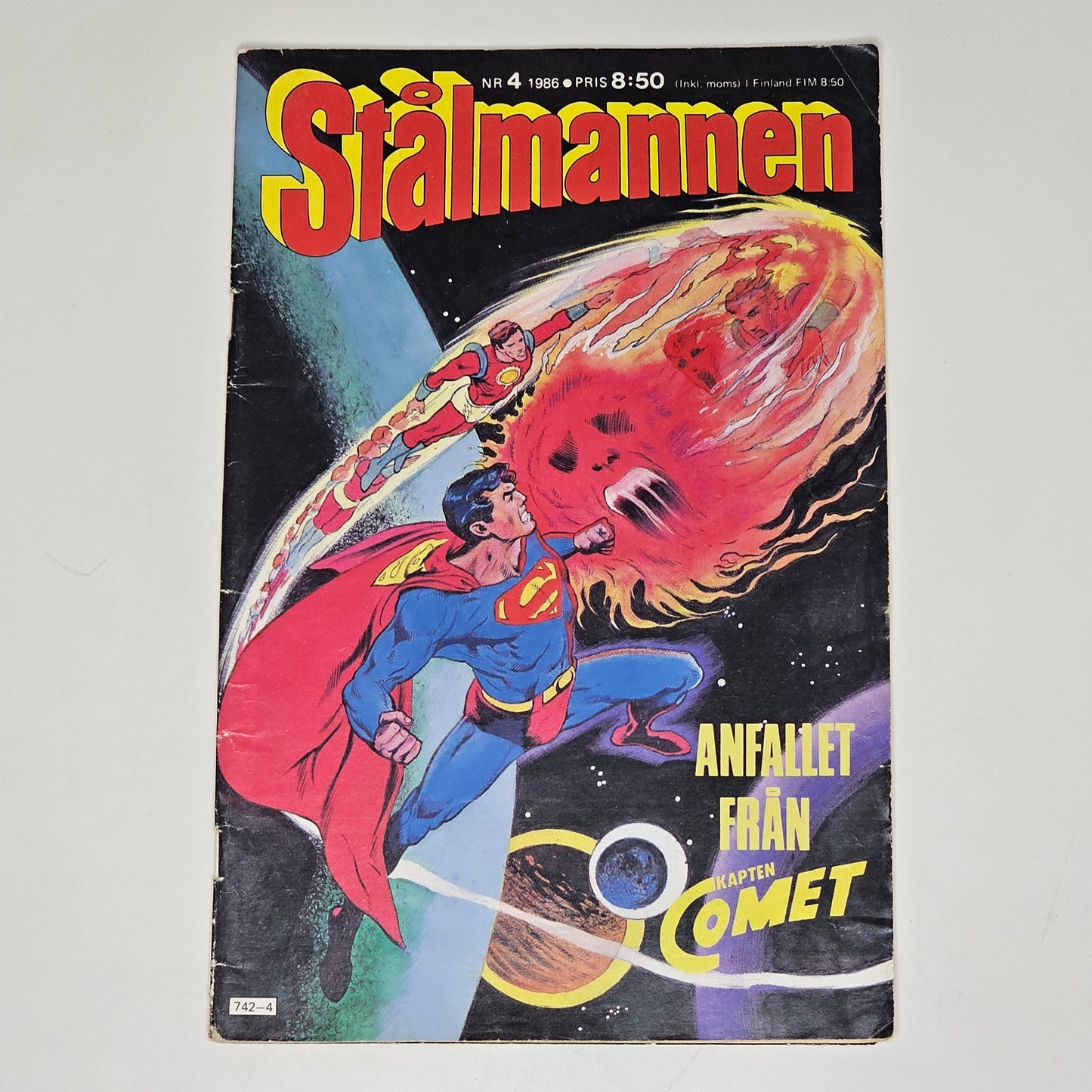 Stålmannen Nr 4 1986 #FN#