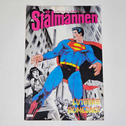 Stålmannen Nr 9 1986 #FN#