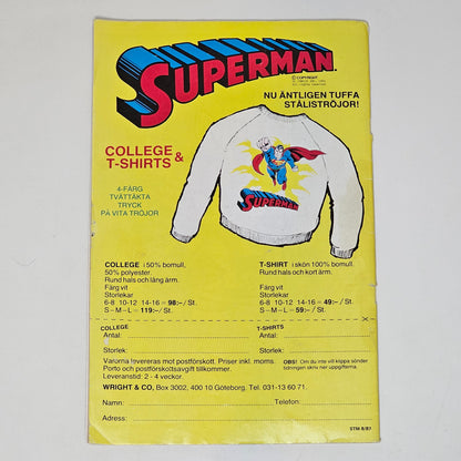 Stålmannen Nr 8 1987 #FN#